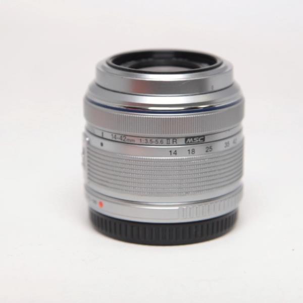 Used Olympus M.Zuiko Digital 14-42mm f/3.5-5.6 II R Zoom Lens Silver