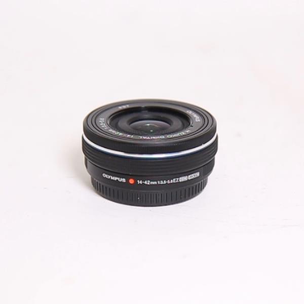 Used Olympus M.Zuiko Digital ED 14-42mm f/3.5-5.6 EZ Zoom Lens Black