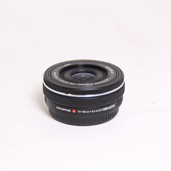 Used Olympus M.Zuiko Digital ED 14-42mm f/3.5-5.6 EZ Zoom Lens Black