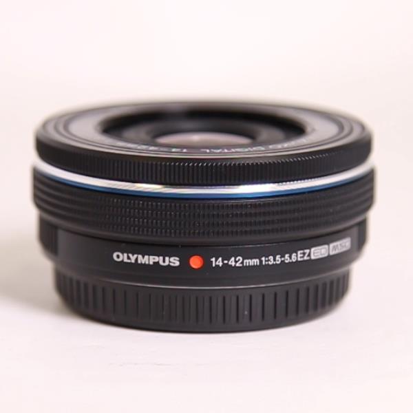 Used Olympus M.Zuiko Digital ED 14-42mm f/3.5-5.6 EZ Zoom Lens Black