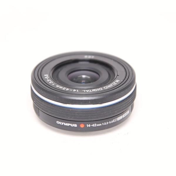 Used Olympus M.Zuiko Digital ED 14-42mm f/3.5-5.6 EZ Zoom Lens Black