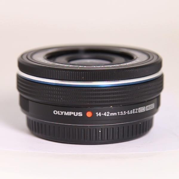 Used Olympus M.Zuiko Digital ED 14-42mm f/3.5-5.6 EZ Zoom Lens Black
