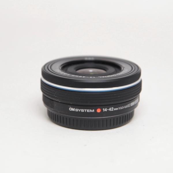 Used Olympus M.Zuiko Digital ED 14-42mm f/3.5-5.6 EZ Zoom Lens Black
