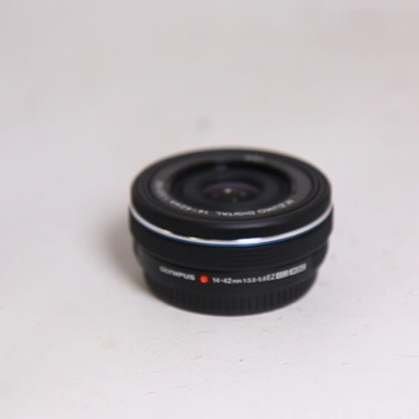 Used Olympus M.Zuiko Digital ED 14-42mm f/3.5-5.6 EZ Zoom Lens Black