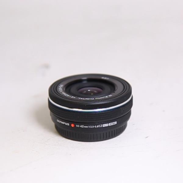 Used Olympus M.Zuiko Digital ED 14-42mm f/3.5-5.6 EZ Zoom Lens Black