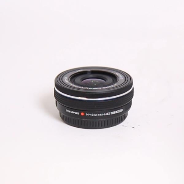 Used Olympus M.Zuiko Digital ED 14-42mm f/3.5-5.6 EZ Zoom Lens Black
