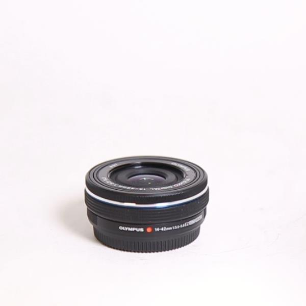Used Olympus M.Zuiko Digital ED 14-42mm f/3.5-5.6 EZ Zoom Lens Black