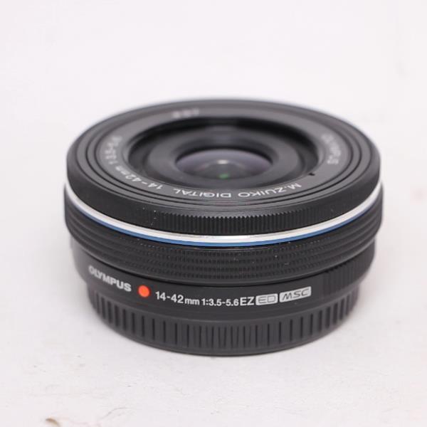 Used Olympus M.Zuiko Digital ED 14-42mm f/3.5-5.6 EZ Zoom Lens Black