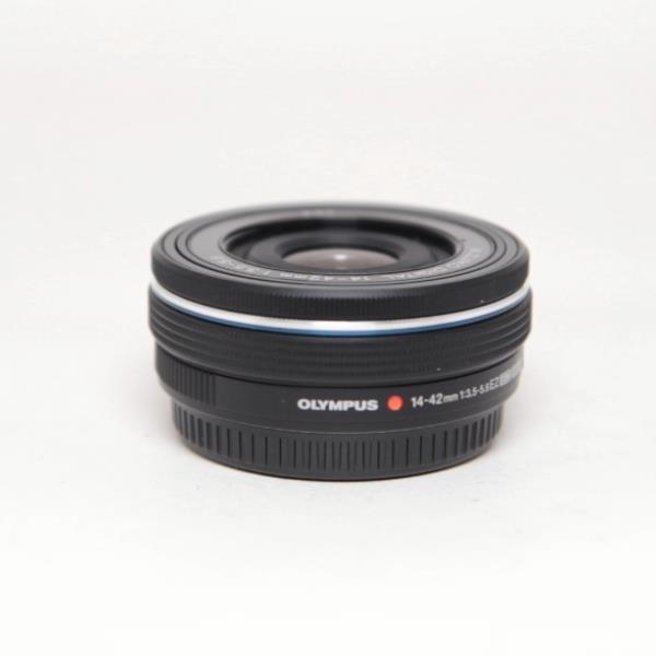 Used Olympus M.Zuiko Digital ED 14-42mm f/3.5-5.6 EZ Zoom Lens Black