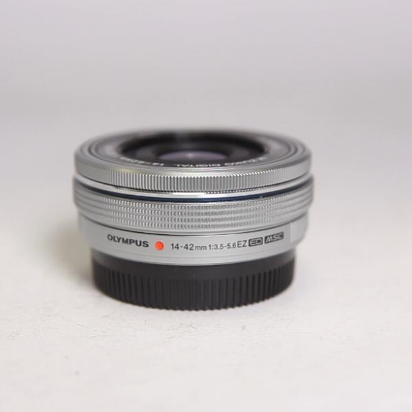 Used Olympus M.Zuiko Digital ED 14-42mm f/3.5-5.6 EZ Zoom Lens Silver