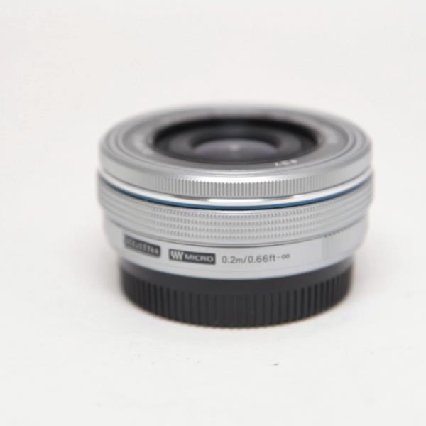 Used Olympus M.Zuiko Digital ED 14-42mm f/3.5-5.6 EZ Zoom Lens Silver