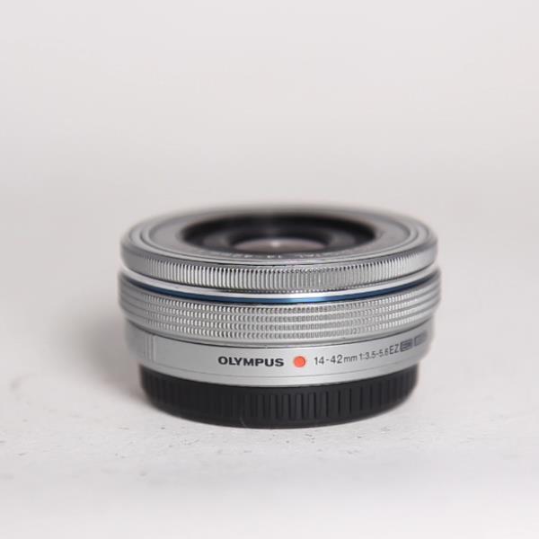 Used Olympus M.Zuiko Digital ED 14-42mm f/3.5-5.6 EZ Zoom Lens Silver