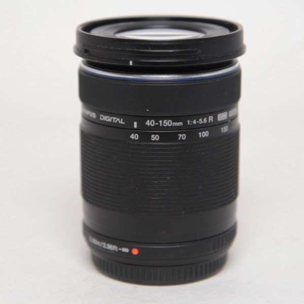 Used OM-System Digital ED 40-150mm f/4-5.6 R Zoom Lens Black