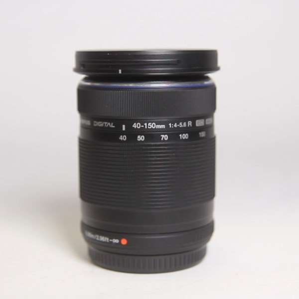 Used OM-System Digital ED 40-150mm f/4-5.6 R Zoom Lens Black