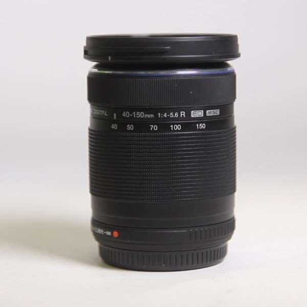 Used OM-System Digital ED 40-150mm f/4-5.6 R Zoom Lens Black