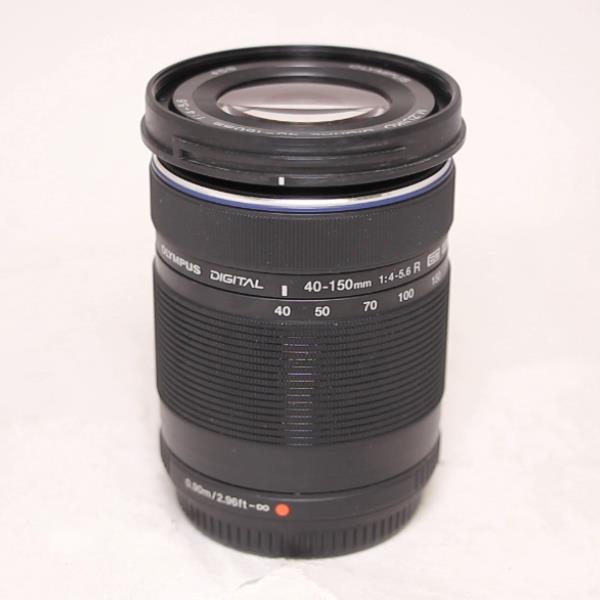 Used OM-System Digital ED 40-150mm f/4-5.6 R Zoom Lens Black