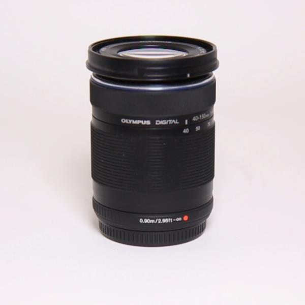 Used OM-System Digital ED 40-150mm f/4-5.6 R Zoom Lens Black