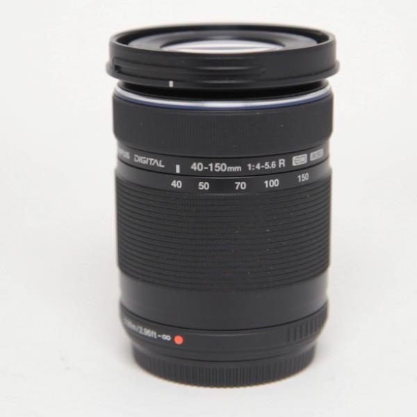 Used OM-System Digital ED 40-150mm f/4-5.6 R Zoom Lens Black