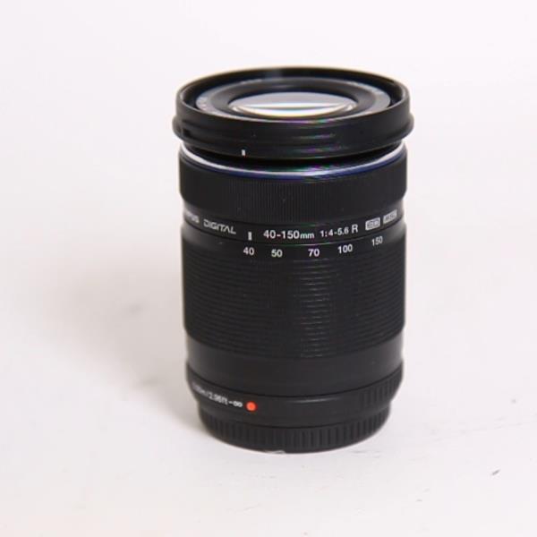 Used OM-System Digital ED 40-150mm f/4-5.6 R Zoom Lens Black