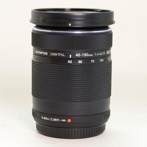 Used OM-System Digital ED 40-150mm f/4-5.6 R Zoom Lens Black