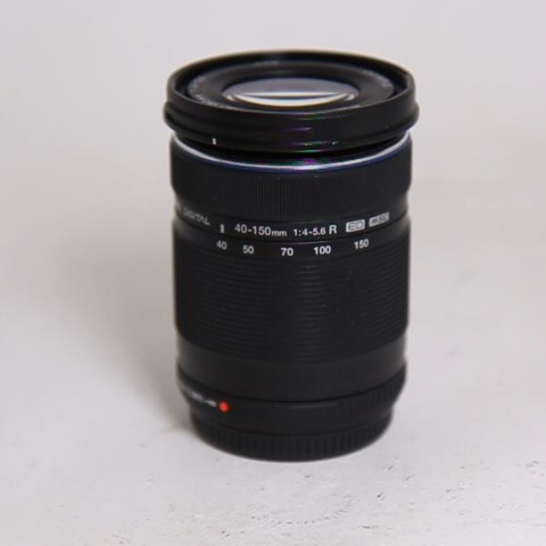 Used OM-System Digital ED 40-150mm f/4-5.6 R Zoom Lens Black