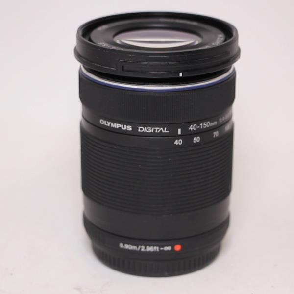 Used OM-System Digital ED 40-150mm f/4-5.6 R Zoom Lens Black