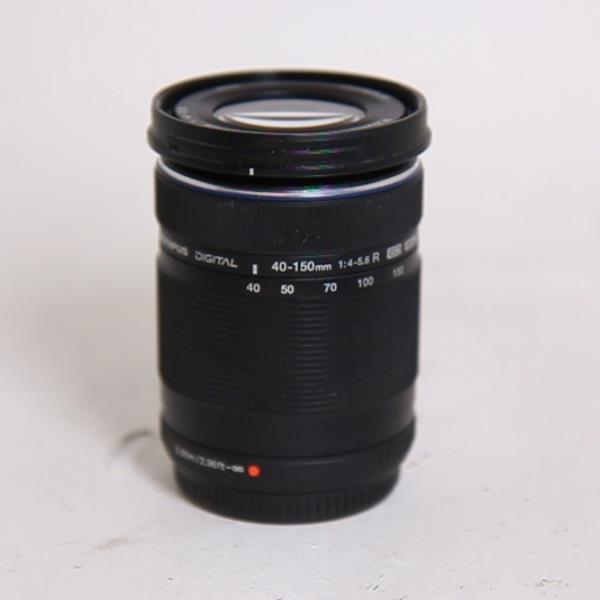 Used OM-System Digital ED 40-150mm f/4-5.6 R Zoom Lens Black