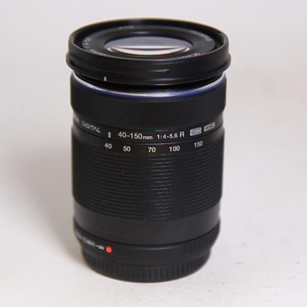 Used OM-System Digital ED 40-150mm f/4-5.6 R Zoom Lens Black