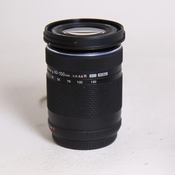 Used OM-System Digital ED 40-150mm f/4-5.6 R Zoom Lens Black