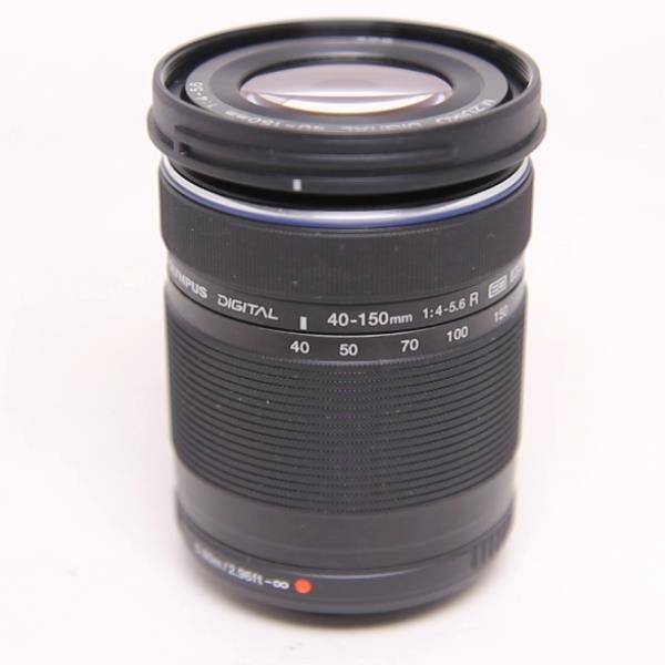 Used OM-System Digital ED 40-150mm f/4-5.6 R Zoom Lens Black