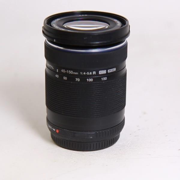 Used OM-System Digital ED 40-150mm f/4-5.6 R Zoom Lens Black
