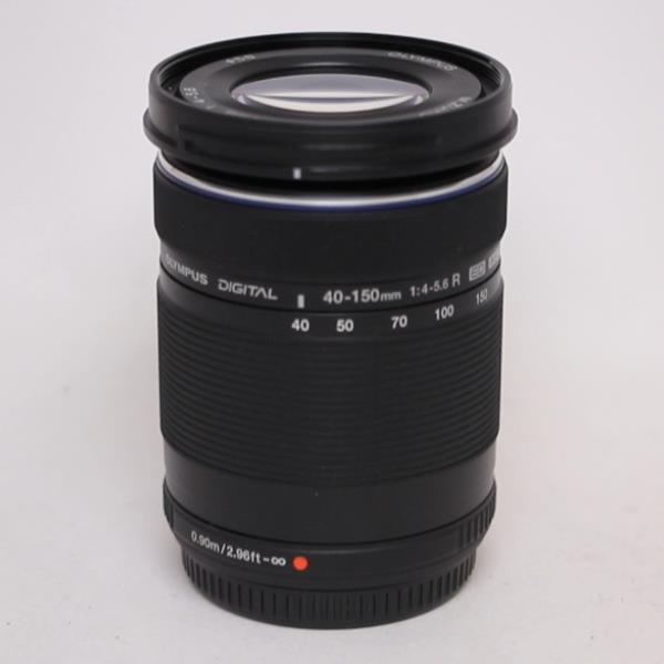 Used OM-System Digital ED 40-150mm f/4-5.6 R Zoom Lens Black
