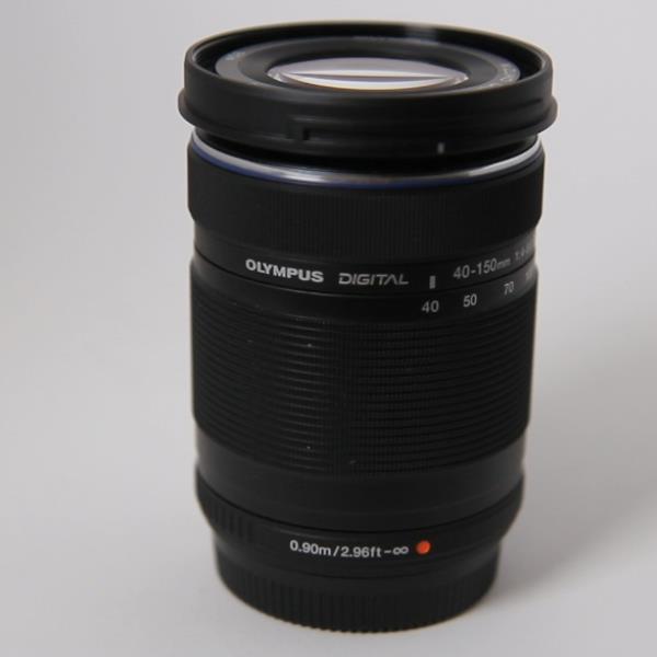 Used OM-System Digital ED 40-150mm f/4-5.6 R Zoom Lens Black