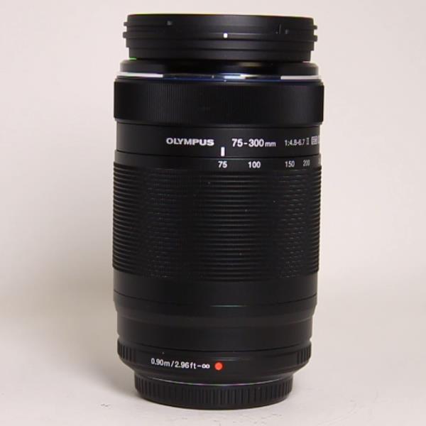 Used OM-System M.Zuiko Digital ED 75-300mm f/4.8-6.7 II Telephoto Zoom Lens