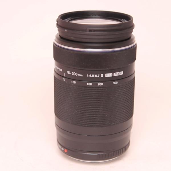 Used OM-System M.Zuiko Digital ED 75-300mm f/4.8-6.7 II Telephoto Zoom Lens