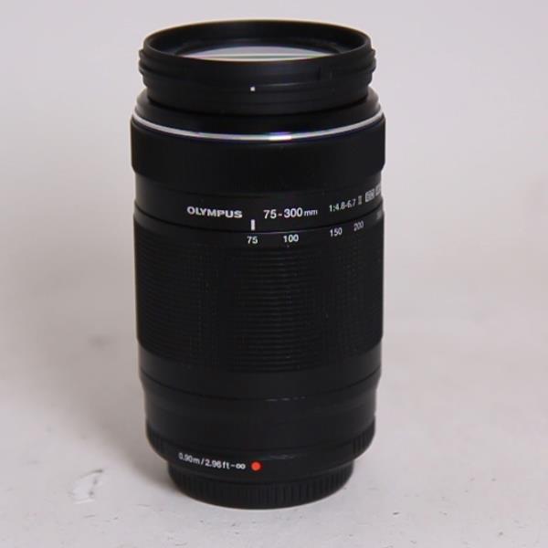 Used OM-System M.Zuiko Digital ED 75-300mm f/4.8-6.7 II Telephoto Zoom Lens