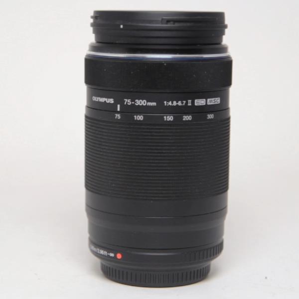 Used OM-System M.Zuiko Digital ED 75-300mm f/4.8-6.7 II Telephoto Zoom Lens