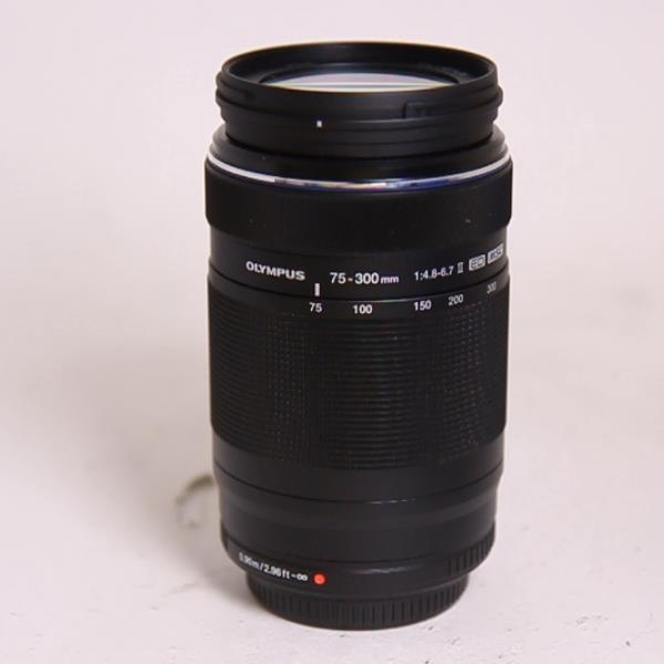 Used OM-System M.Zuiko Digital ED 75-300mm f/4.8-6.7 II Telephoto Zoom Lens