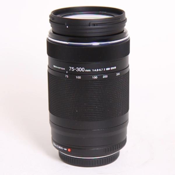 Used OM-System M.Zuiko Digital ED 75-300mm f/4.8-6.7 II Telephoto Zoom Lens