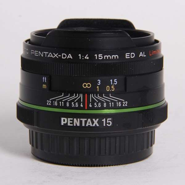 Used Pentax 15mm f4 ED AL  DA ED AL SMC Limited Lens