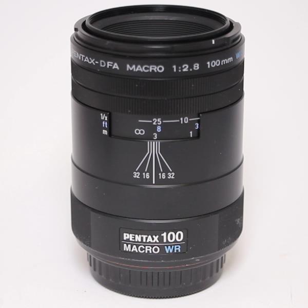 Used Pentax 100mm f2.8 D FA Macro WR Lens