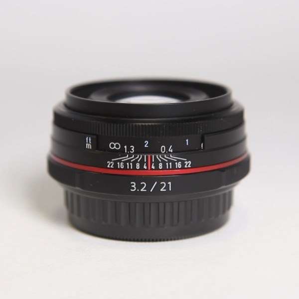 Used HD Pentax-DA 21mm f/3.2 AL Limited Lens Black