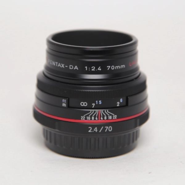 Used HD Pentax-DA 70mm f/2.4 Limited Lens Black