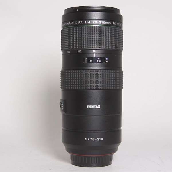 Used HD Pentax-D FA 70-210mm f/4 ED SDM WR Telephoto Lens