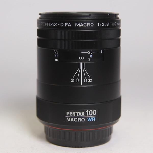 Used SMC Pentax-D FA 100mm f/2.8 WR Macro Lens