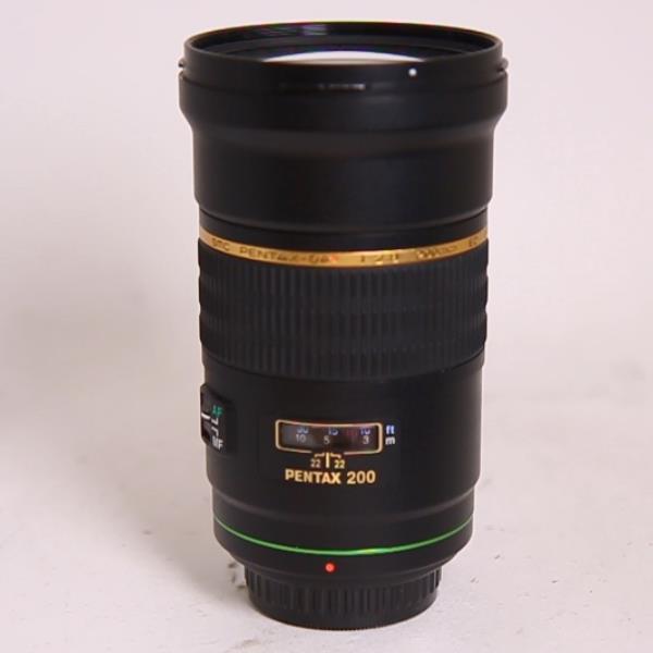 Used SMC Pentax-DA 200mm F2.8 ED IF SDM Telephoto Lens