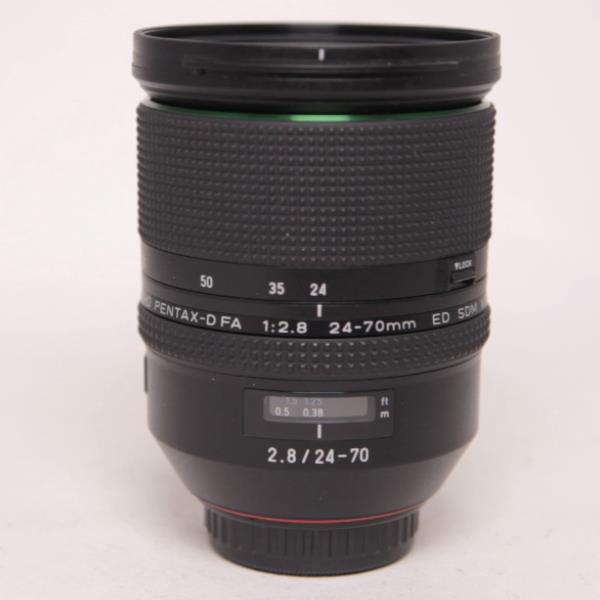 Used HD Pentax-D FA 24-70MM f/2.8 ED SDM WR Zoom Lens