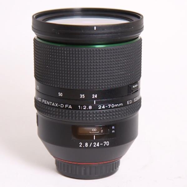 Used HD Pentax-D FA 24-70MM f/2.8 ED SDM WR Zoom Lens
