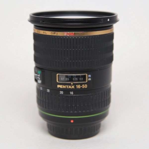 Used Pentax 16-50mm lens f/2.8 smc DA* ED AL (IF) SDM