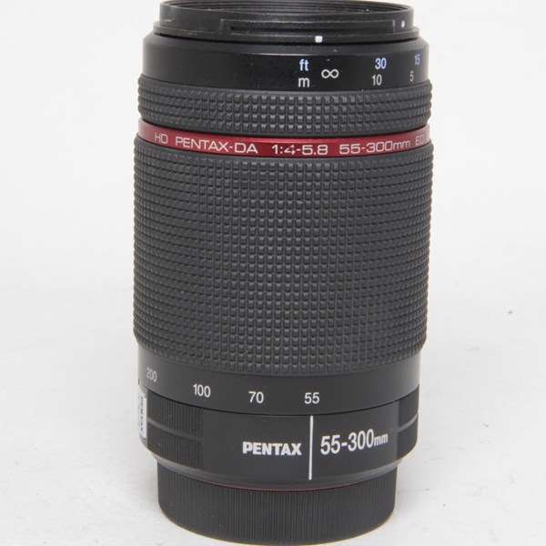 Used HD Pentax-DA 55-300mm f/4-5.8 ED WR Telephoto Zoom Lens